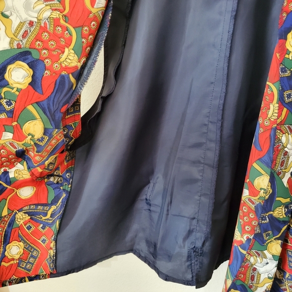 12 L Vintage Button Down Red Vest - Picture 8 of 9